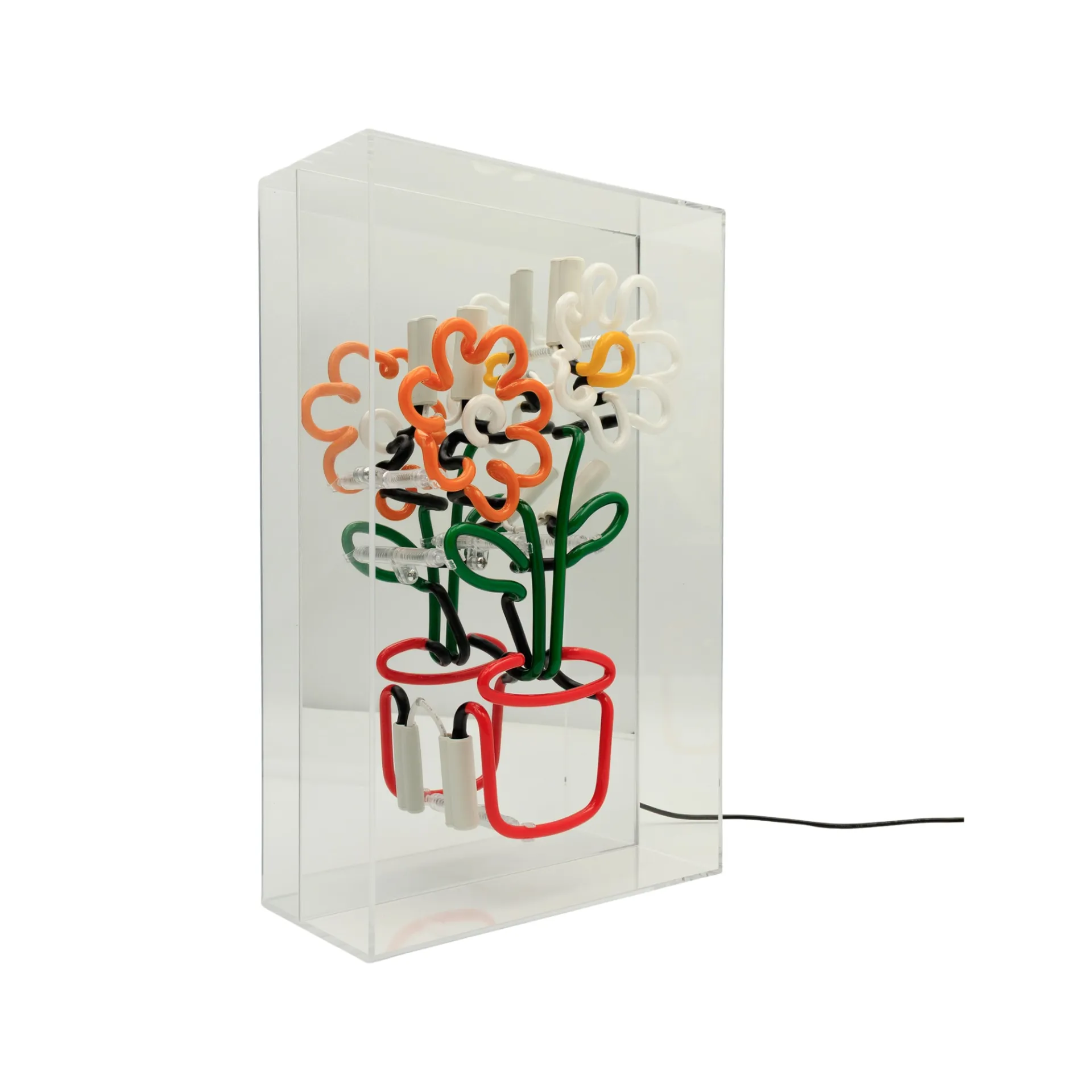 [DK-LACBN-Flower] Flowers Neon-Box, Acryl, Groß