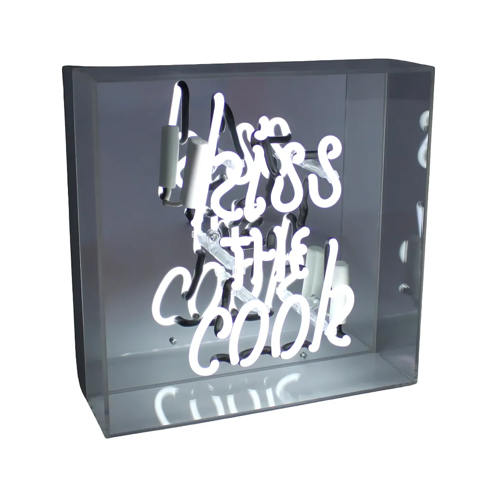 [DK-ACBN-KTC] Kiss the Cook Neon-Box, Acryl, Medium