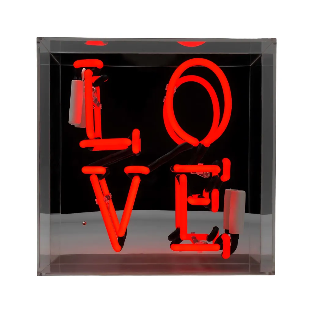 [DK-ACBN-LOVE-RD] Love Neon-Box, Acryl, Medium