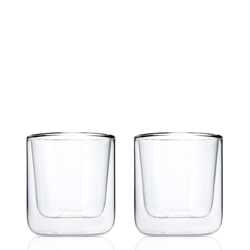 [63653 200ml] Thermo Kaffee-Gläser Nero - 2er Set