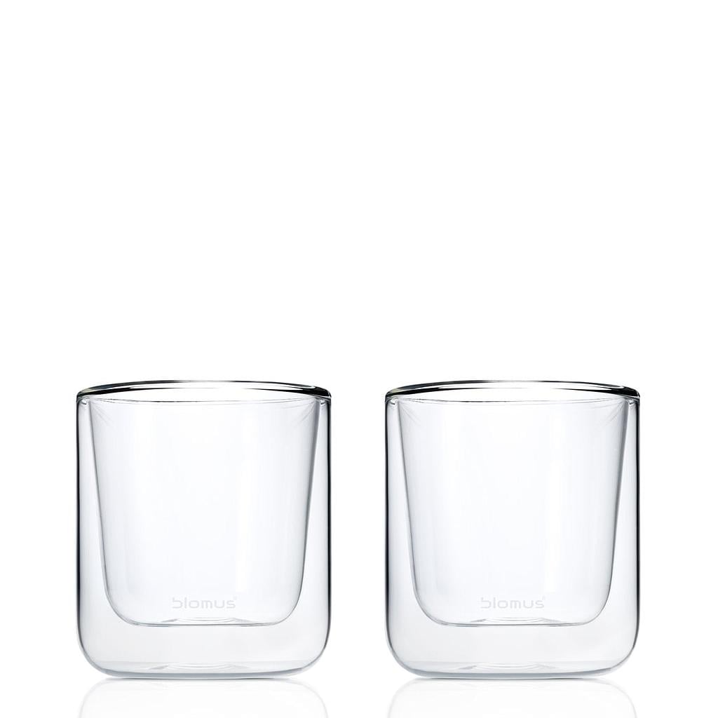 [63653 200ml] Thermo Kaffee-Gläser Nero - 2er Set