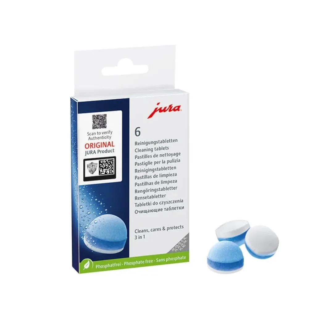 Reinigungstabletten 3-Phasen (6er-Pack)