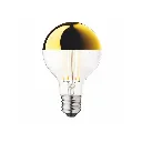 Globe LED bulb - Ø80 - 3,5W kopfverspiegelt gold