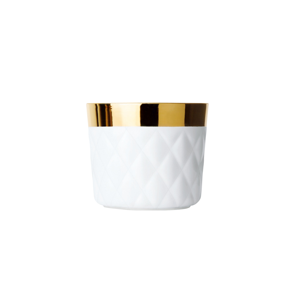 [OB178516038] Champagnerbecher Sip of Gold - White (Cushion - Kissenrelief)