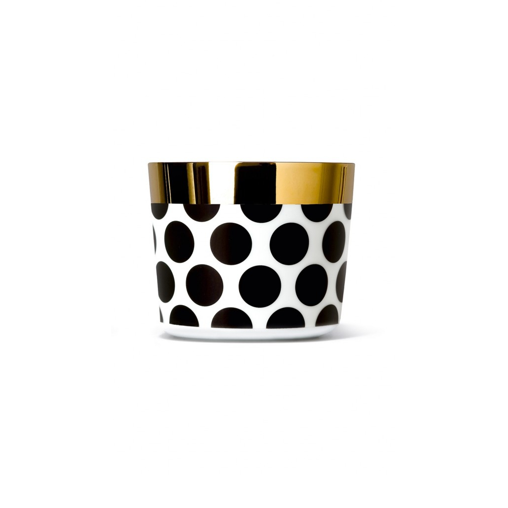 [OB178560971] Champagnerbecher Sip of Gold - Black & White (Dots)