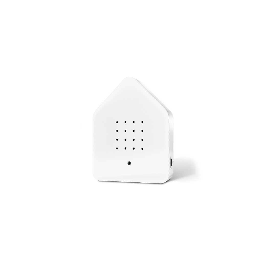 [zb-blu-whi] Zwitscherbox Classic (blau)