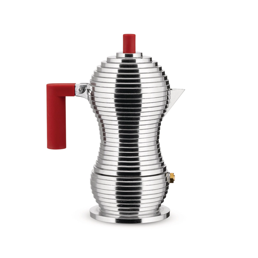 [MDL02/6 R] Espressomaschine Pulcina - 30 cl ( 6 Tassen) (rot)