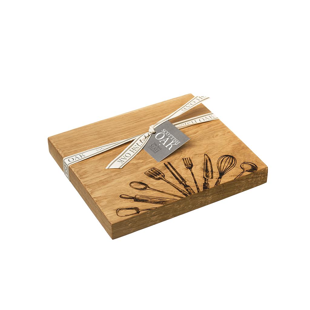 [JS/SO/CB21/U] Schneidebrett Eiche 21cm (Küchenutensilien)