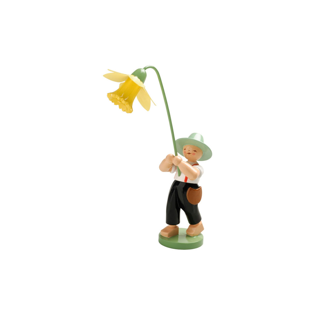 [5248/13] Blumenkinder Herbst (Junge mit Narzisse)