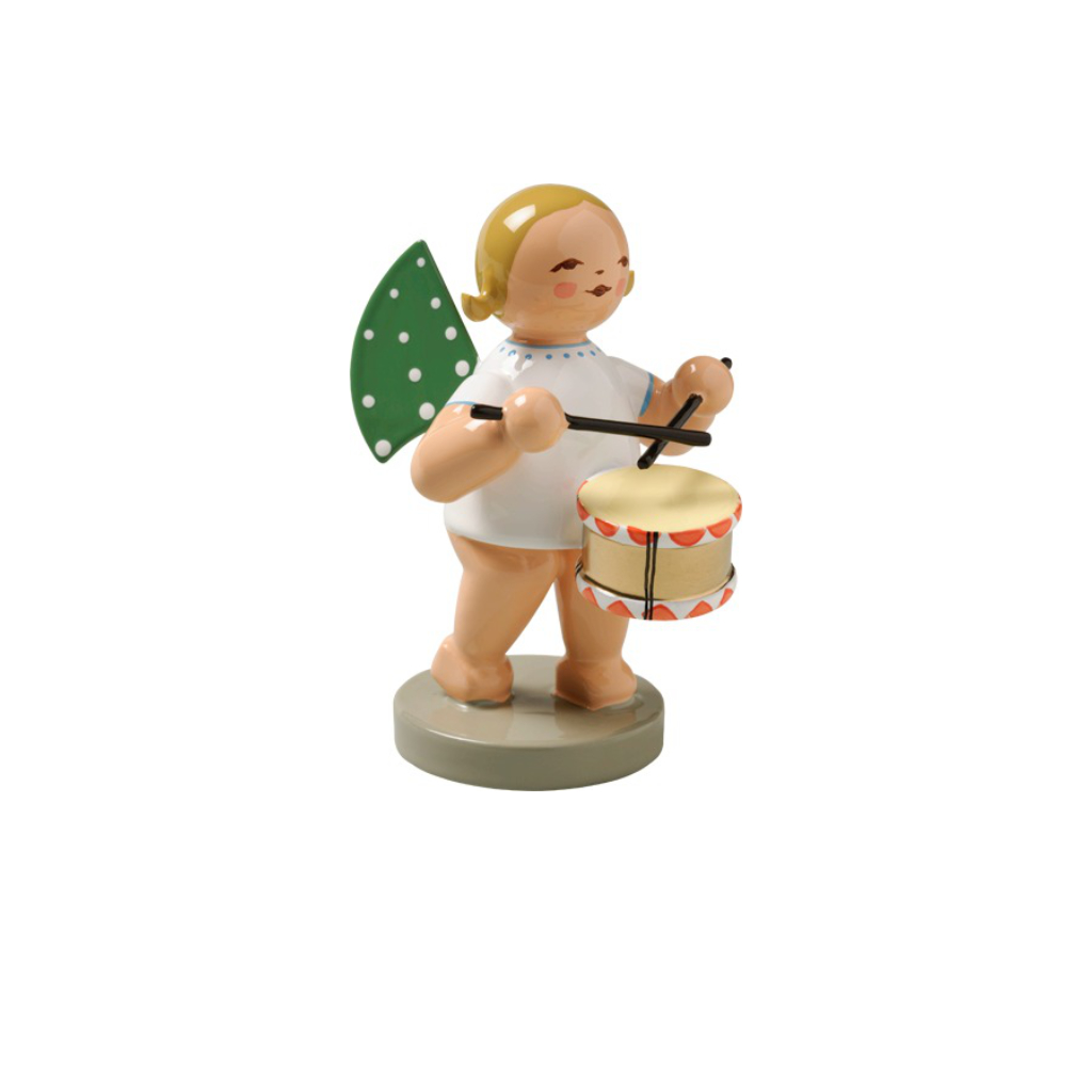 [650/10] Grünhainichener Engel® - Engelmusikanten Satz 5/2020 (mit Trommel)