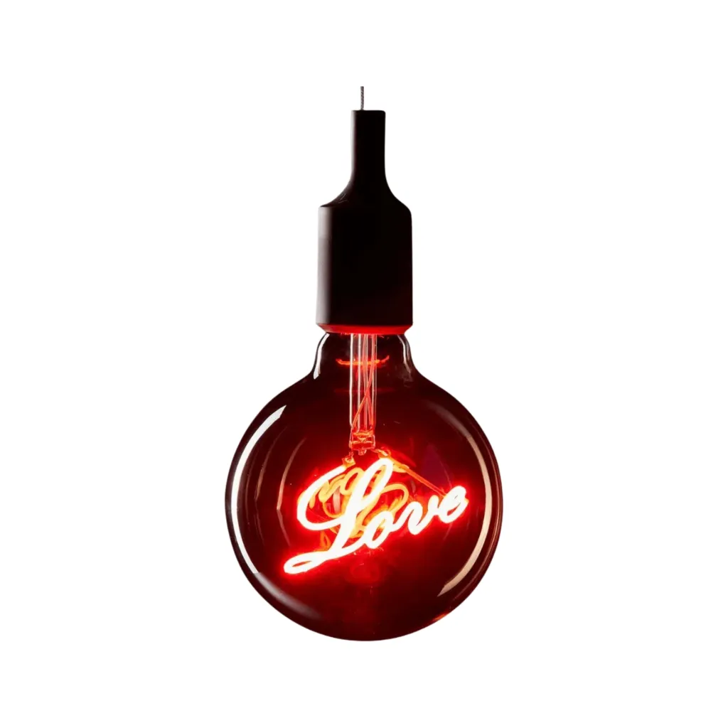 [714395,40] LED Leuchtmittel Love (12,5 cm)