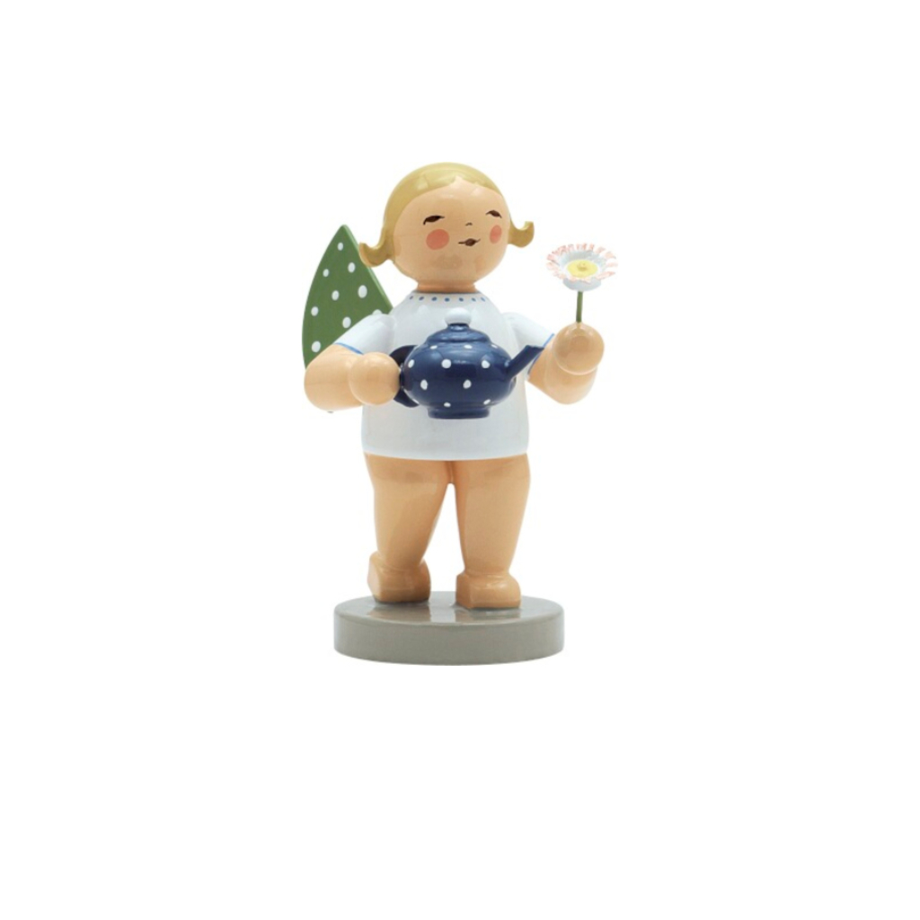 [650/152] Grünhainichener Engel® - Satz 1, ohne Instrument (mit Kanne und Blume)