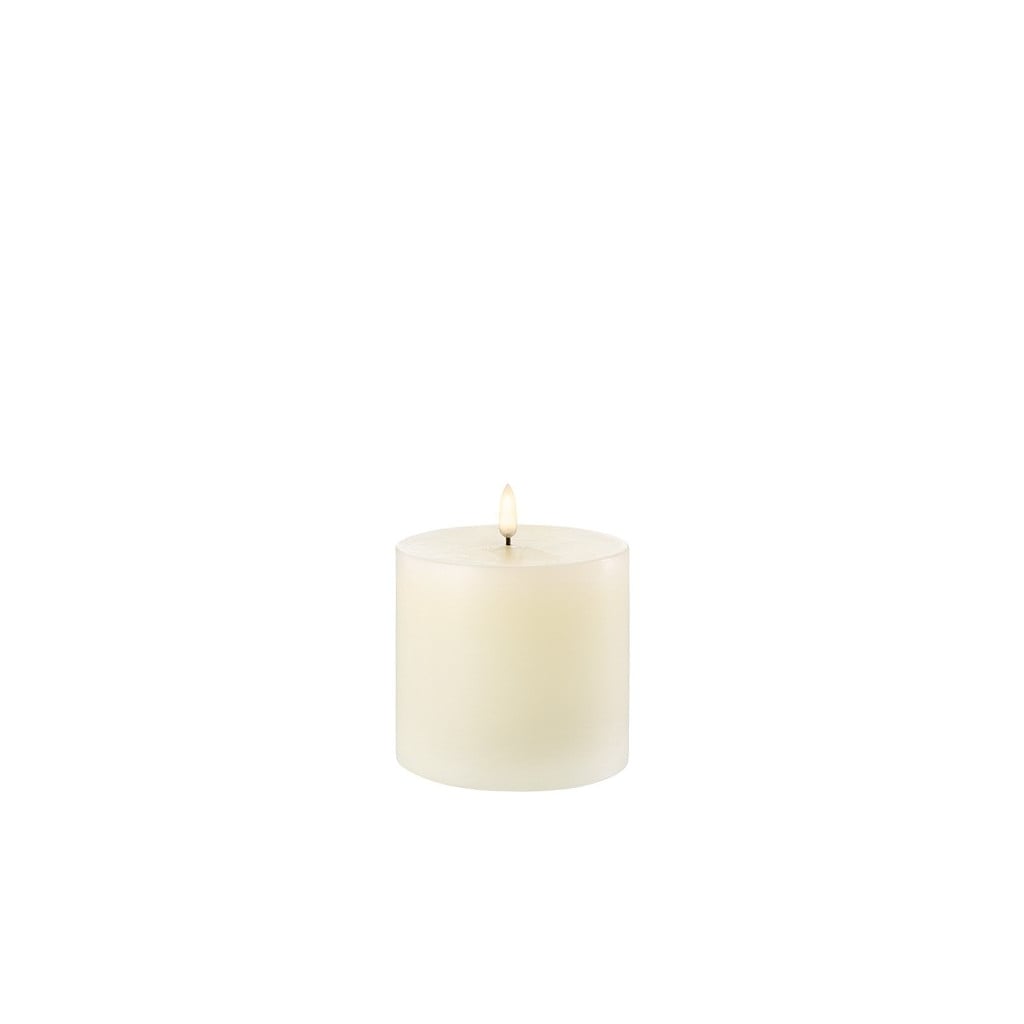 [UL‐PI‐IV-C10110] LED Stumpenkerze - Ø 10,1 cm (10,1 cm)