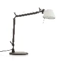 Tolomeo Micro Bicolor Tischleuchte, Schwarz/Weiß