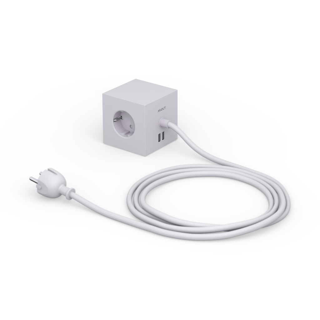 Steckdose Square 1 - mit USB A