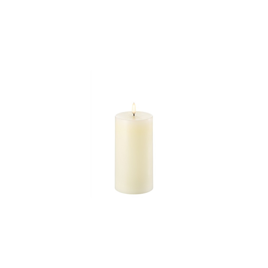 [UL-PI-IV-C78010] LED Stumpenkerze (Ø: 7,8 cm) (10cm)