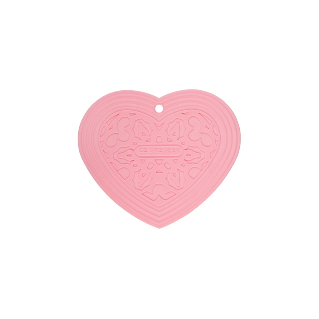 [93011000231000] Silikon Herz Untersetzer (pink)