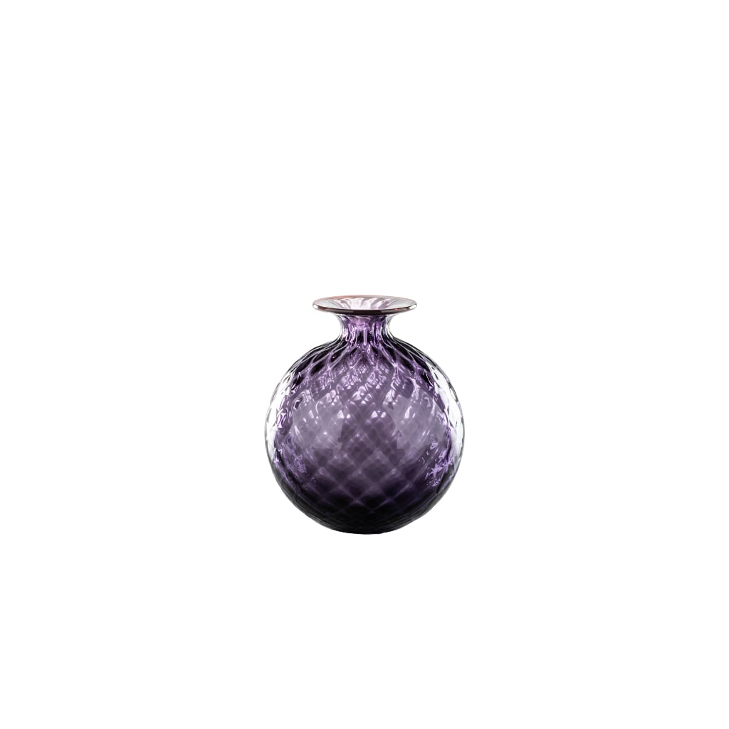 [FO310016000F0A9M] Vase Monofiore Balloton - Ø 14 cm H 16,5 cm (indigo)