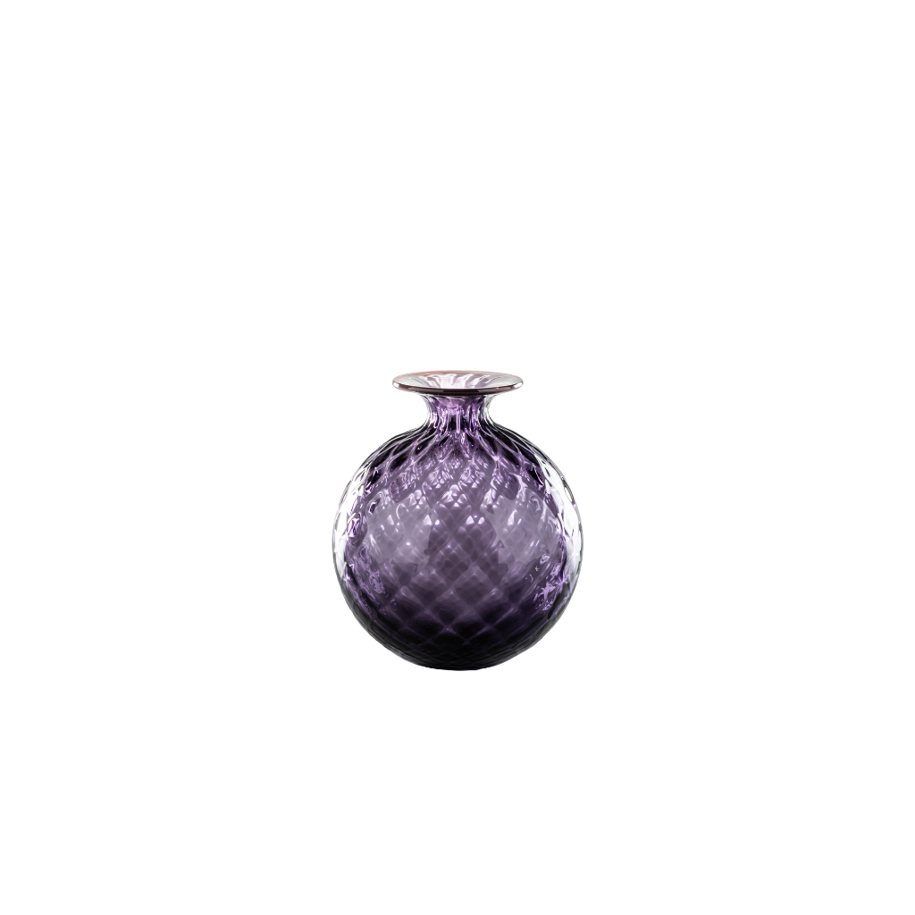 [FO310016000F0A9M] Vase Monofiore Balloton - Ø 14 cm H 16,5 cm (indigo)