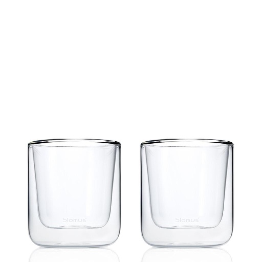 [63653 200ml] Thermo Kaffee-Gläser Nero - 2er Set