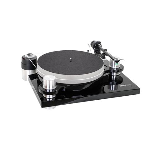 PS100+ Klavierlackschwarz High-End-Schallplattenspieler